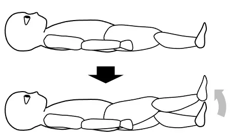 下肢挙上(時間)